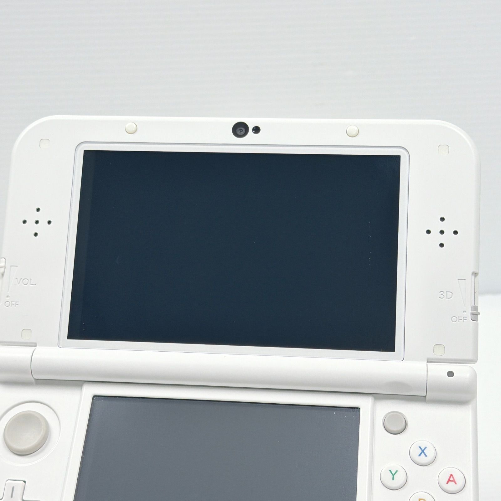 極美品 New ニンテンドー 3DSLL パールホワイト 上画面IPS液晶 遊べる