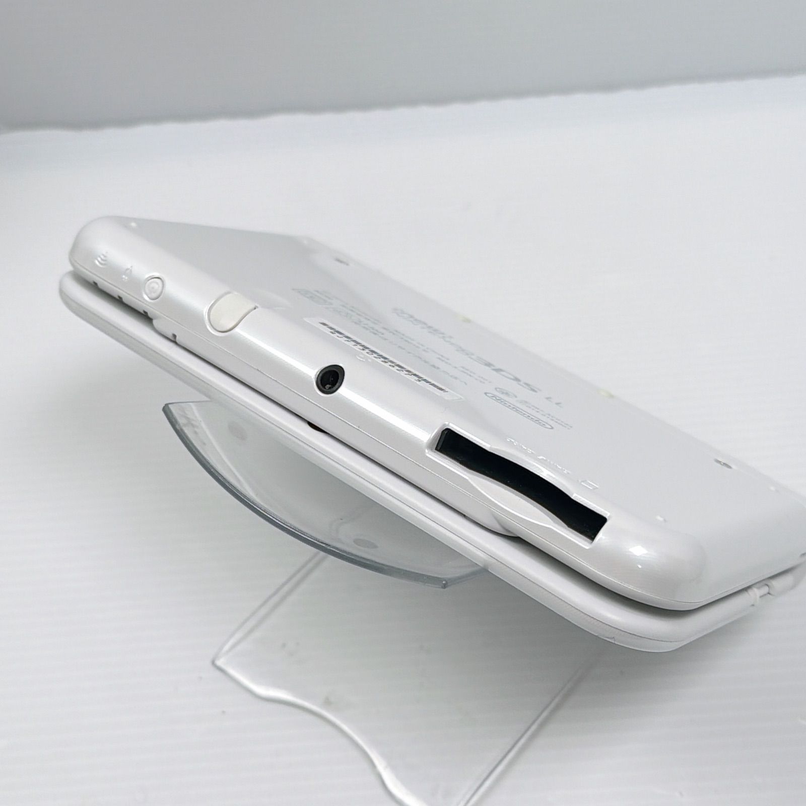 極美品 New ニンテンドー 3DSLL パールホワイト 上画面IPS液晶 遊べる