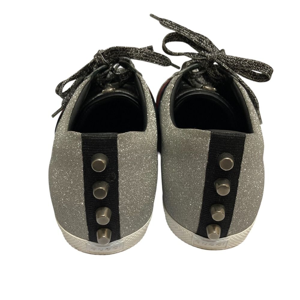 美品 GUCCI グッチ グリッターシャイニー スニーカー サイズ8 1/2 約 