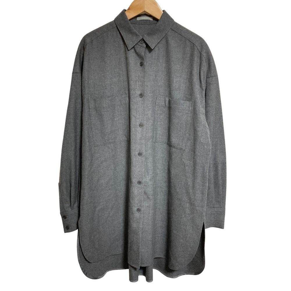 美品 Theory luxe セオリーリュクス サキソニーソフト ロングスリーブ