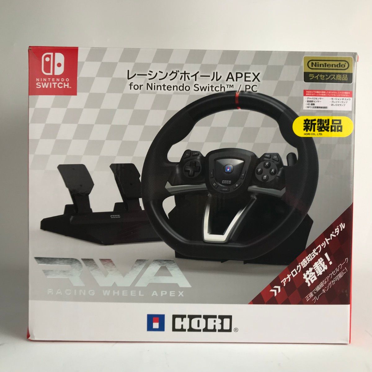 □□HORI(ホリ) レーシングホイール APEX for Nintendo Switch/PC NSW