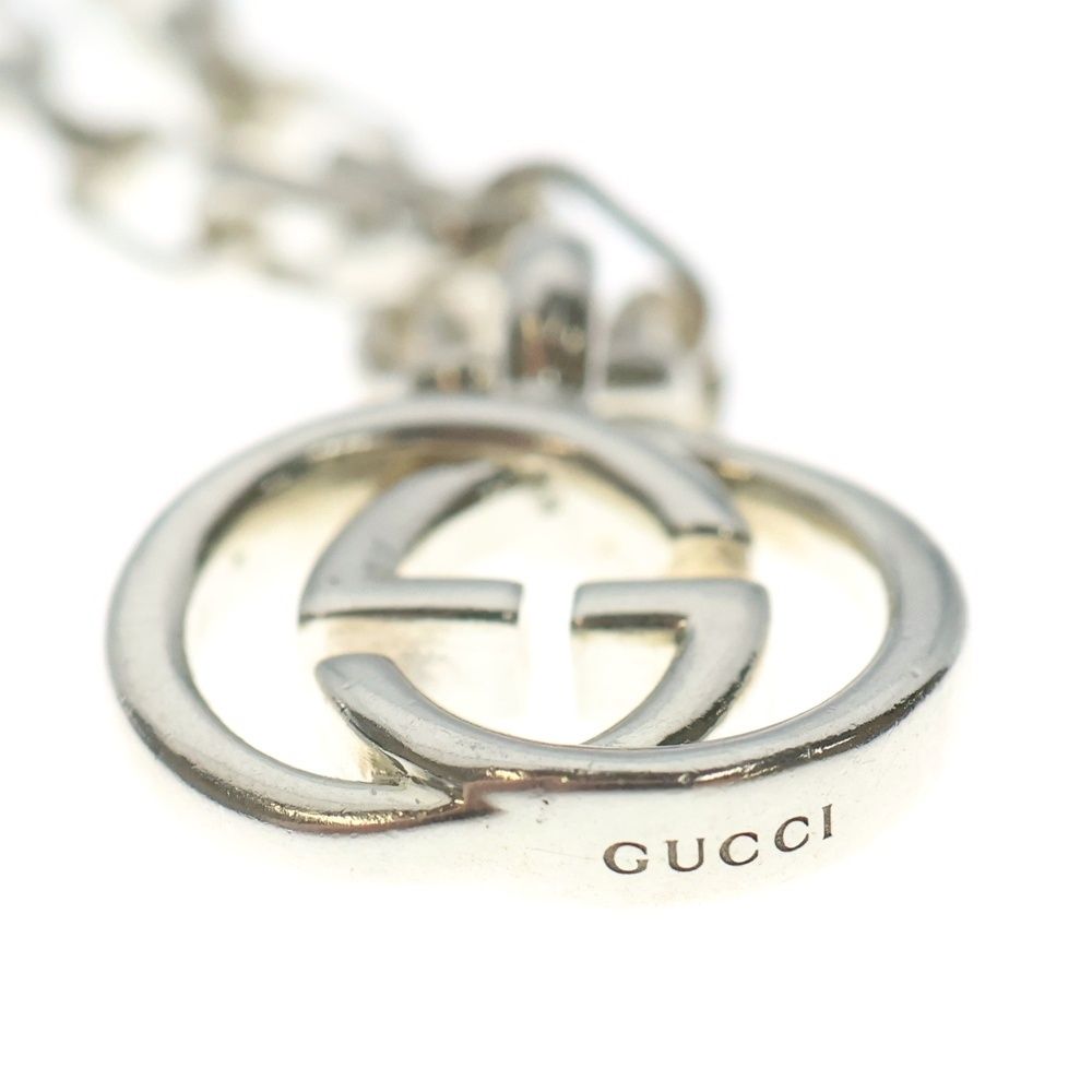 GUCCI (グッチ) インターロッキングG シルバー チェーン ネックレス