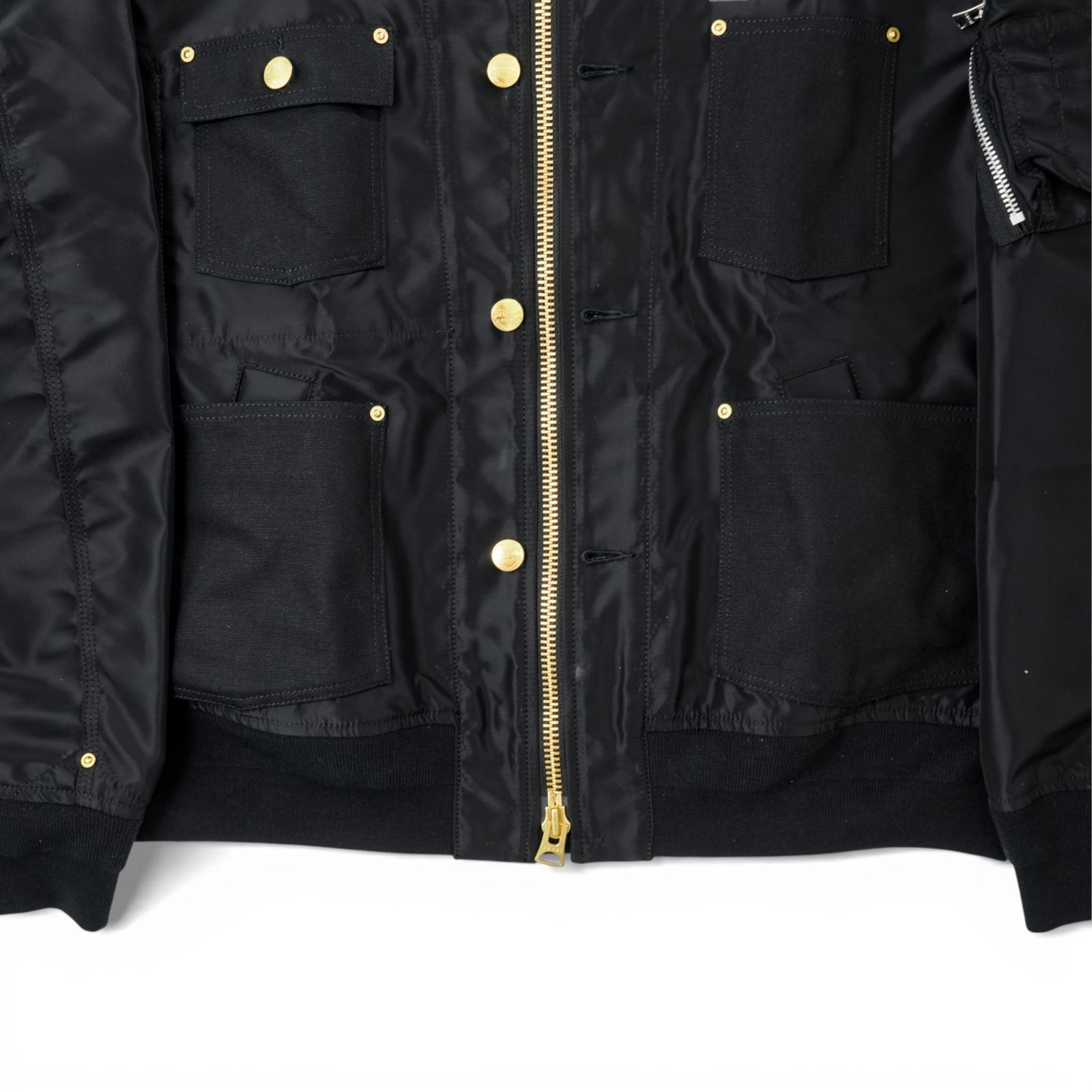 sacai carhartt WIP サカイ カーハート Nylon Twill Black サイズ3