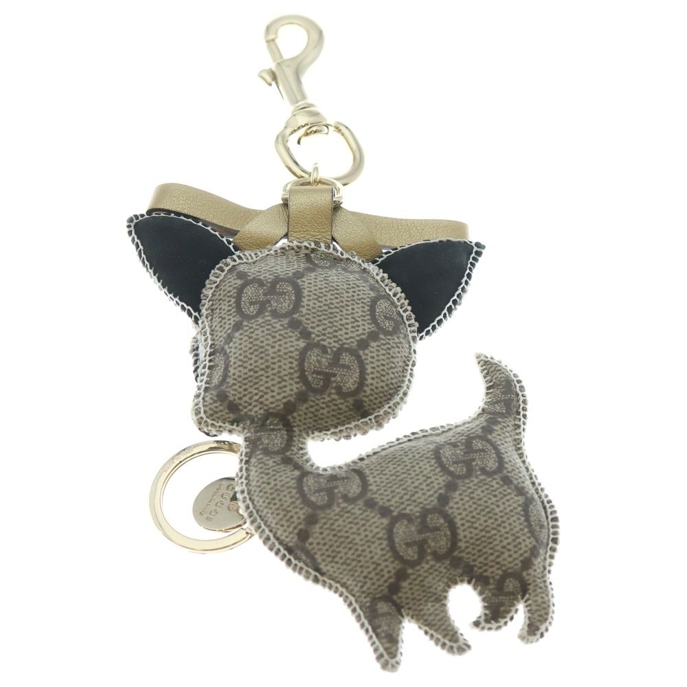 GUCCI (グッチ) GGプラス グッチョリ チワワ ドッグ バッグチャーム