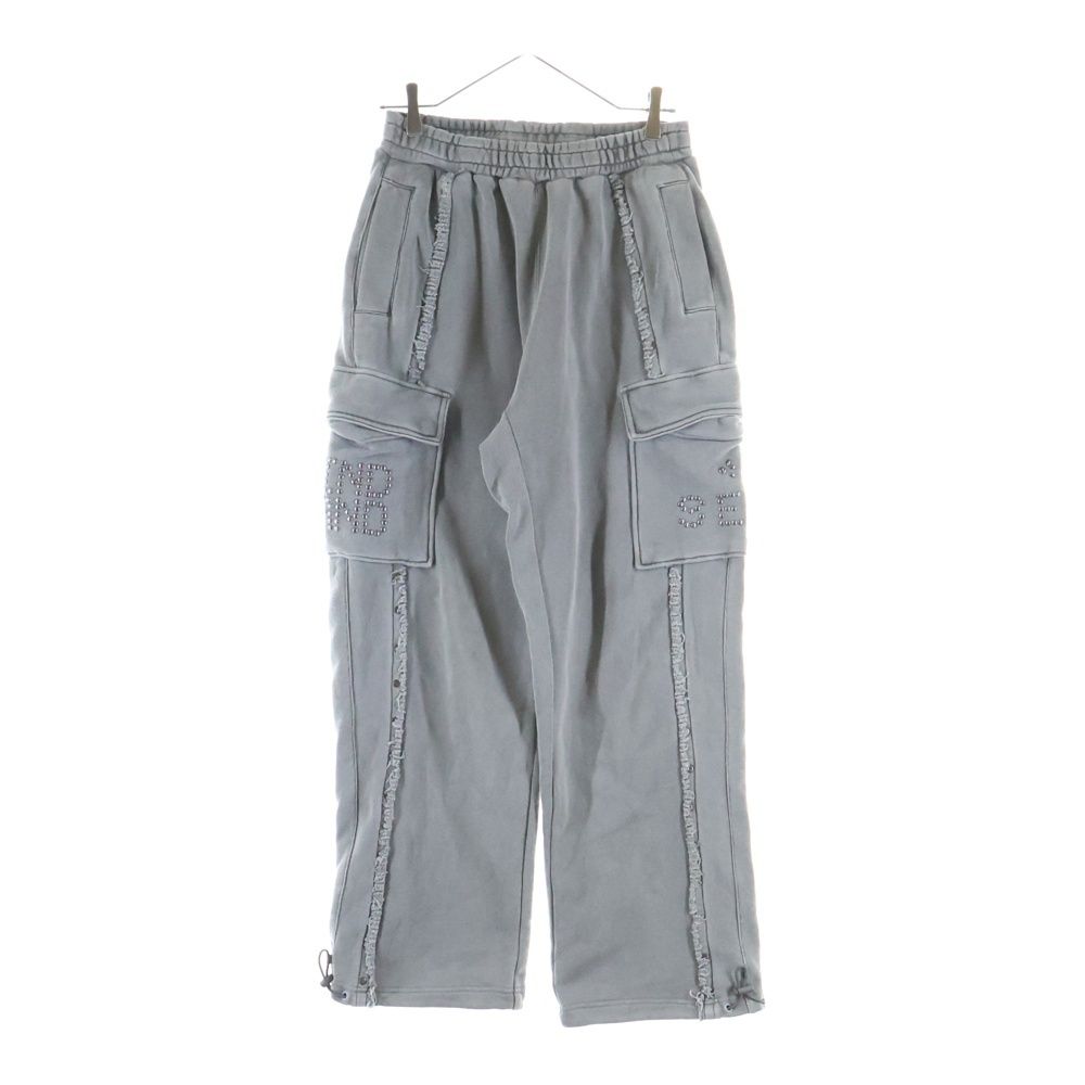 WIND AND SEA ウィンダンシー SULFER ACID BAGGY CARGO PANT サルファー アシッド バギー カーゴパンツ グレー WDS-O-STD-25-Q1-CS-04 WIND AND SEA (ウィンダンシー) SULFER ACID BAGGY CARGO PANT