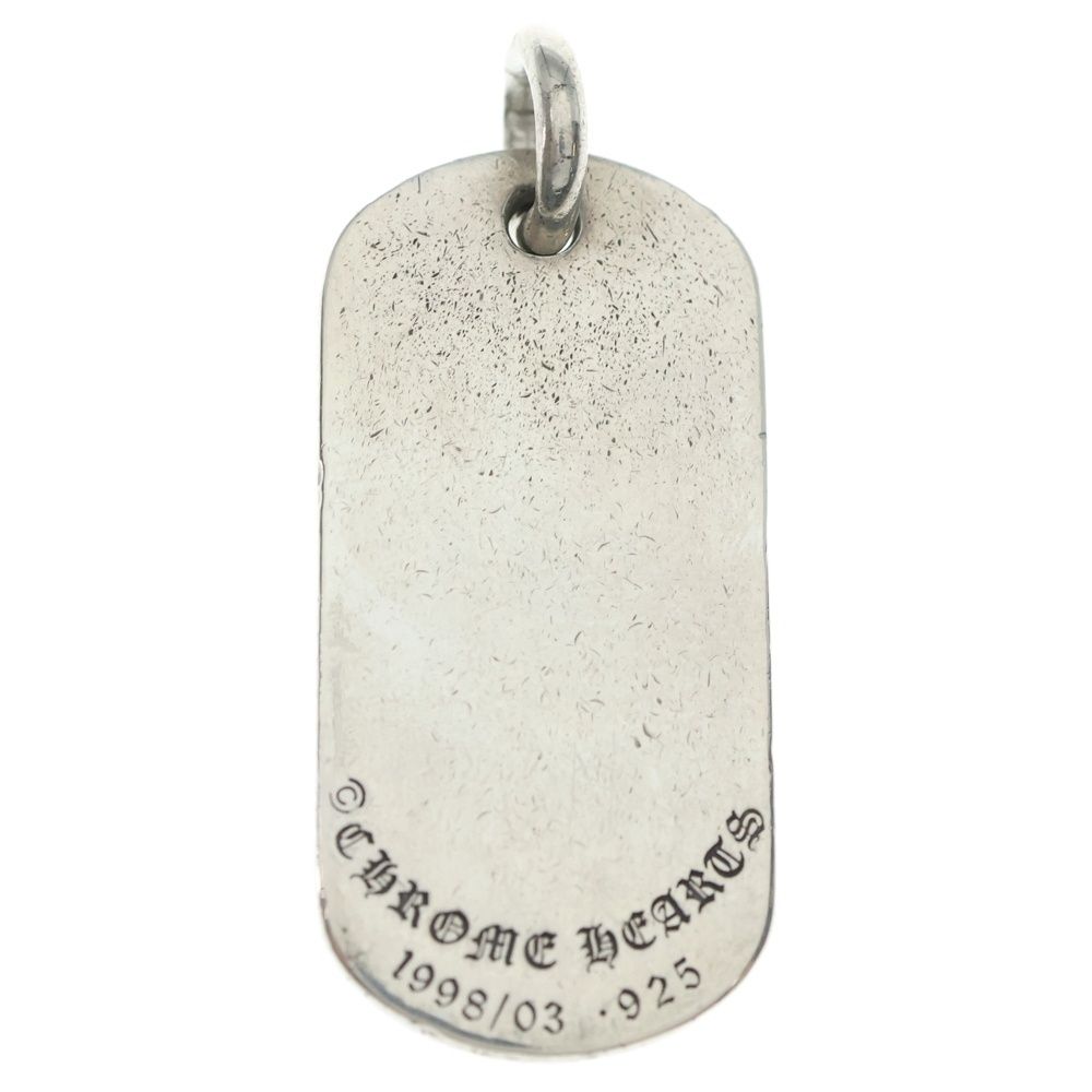 CHROME HEARTS (クロムハーツ) RAISED STAR DOGTAG ロサンゼルス限定