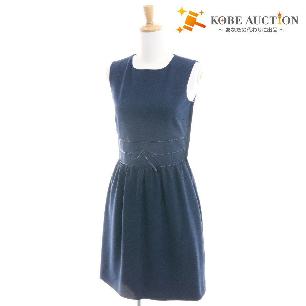 □ レッドヴァレンティノ RED VALENTINO ワンピース ノースリーブ ひざ