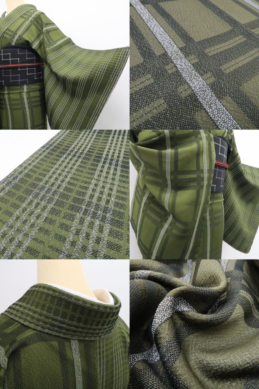 ❁tomihisa❁新品 斉藤上太郎 落款 チェック柄“何かが違う！革新という