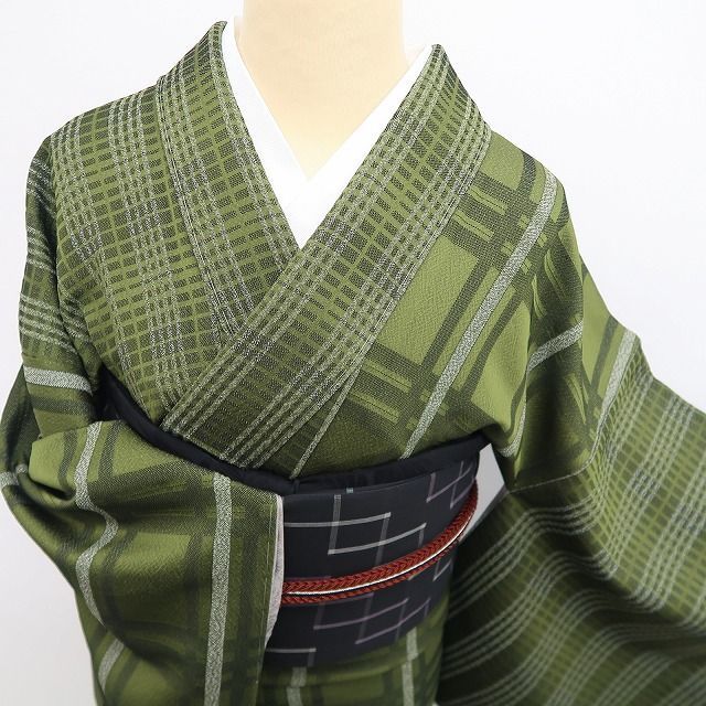 ❁tomihisa❁新品 斉藤上太郎 落款 チェック柄“何かが違う！革新という
