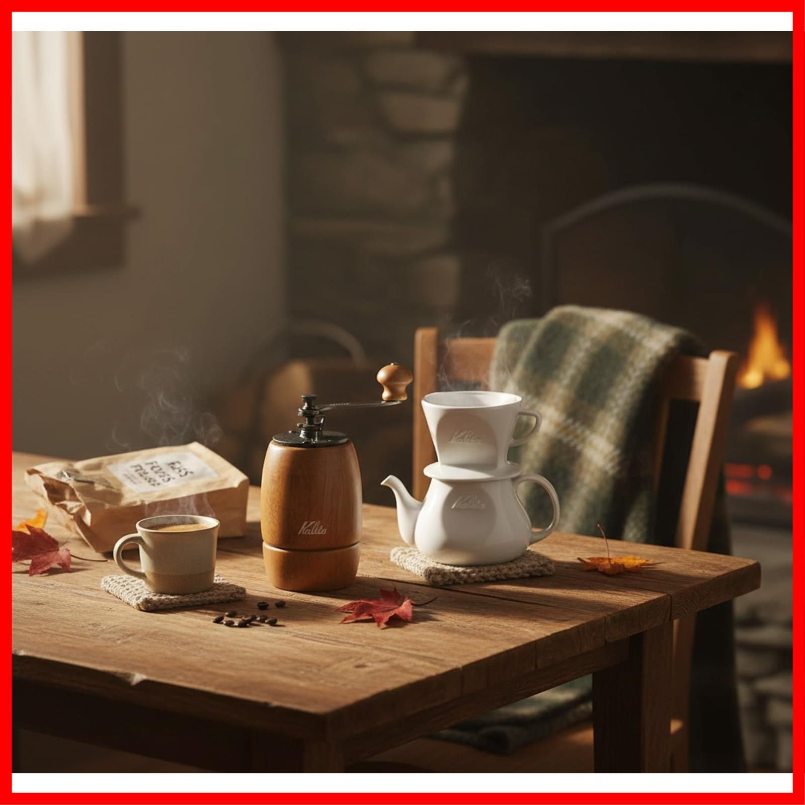 木製 コーヒーミル