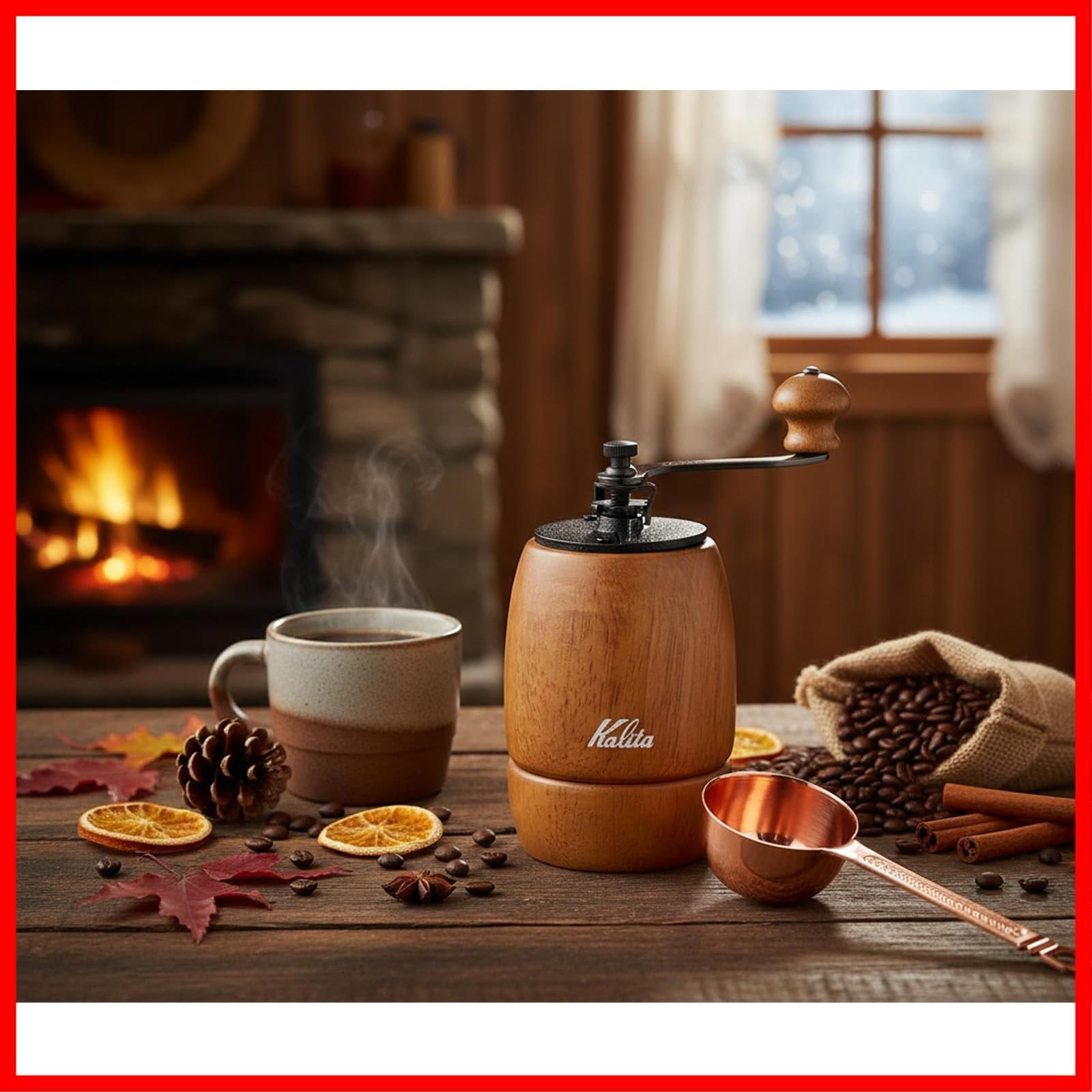 木製 コーヒーミル