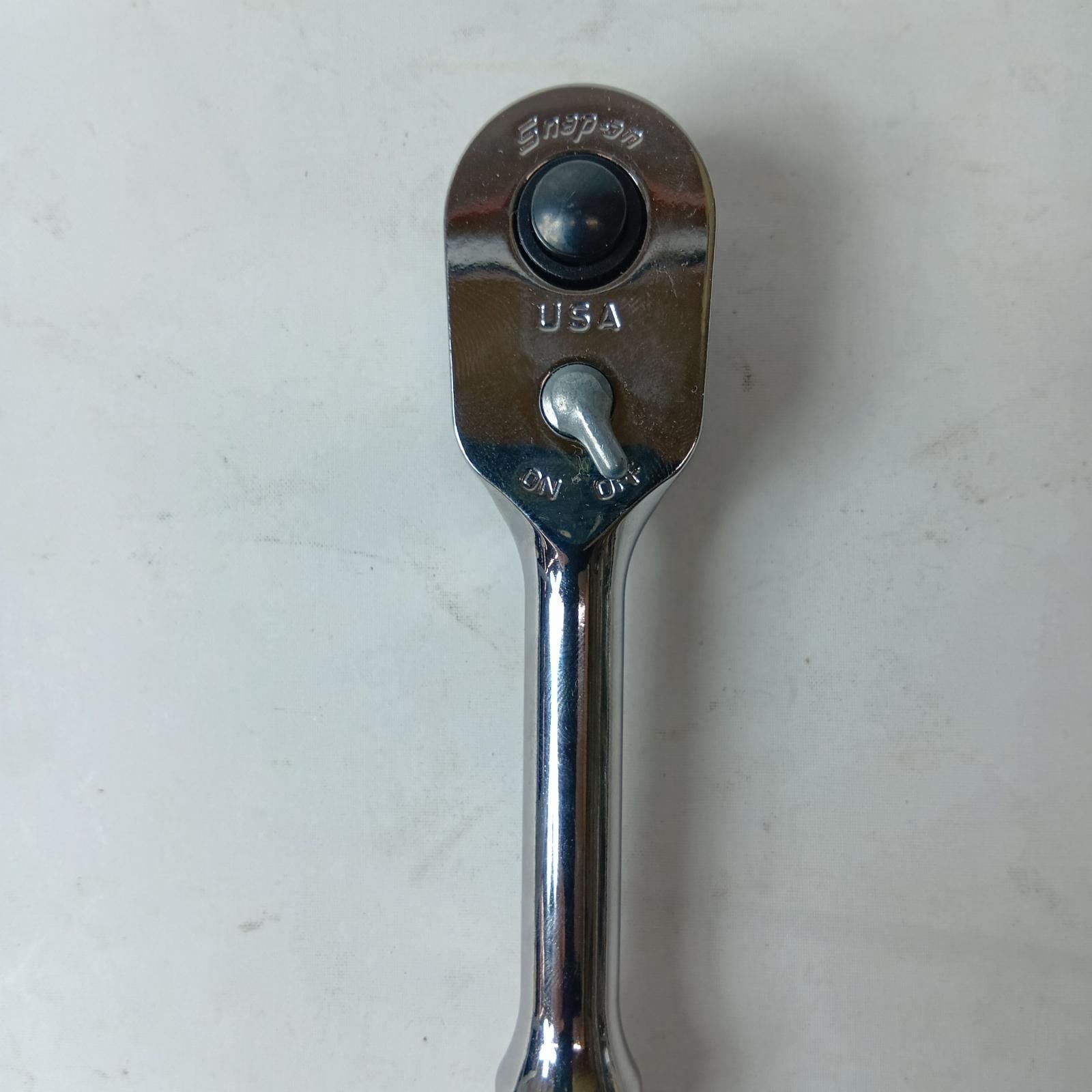 Snap-on スナップオン 3|8 SQクイックリリースラチェット FR 80 シルバー