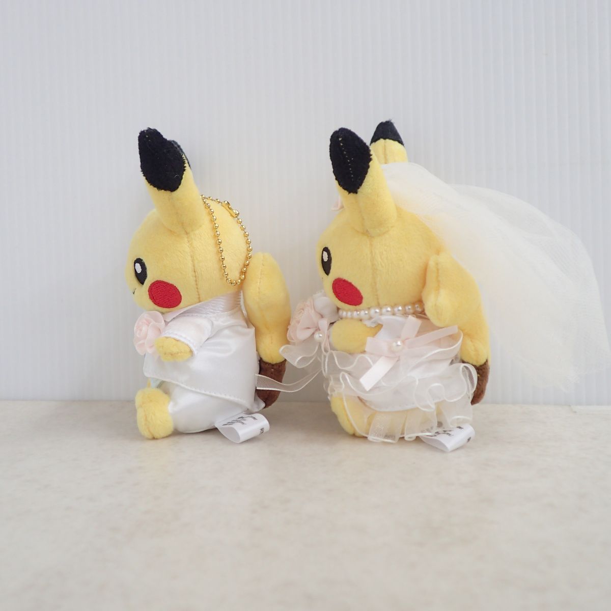 ポケモンセンター マスコット ペアピカチュウ Precious Wedding ポケットモンスター 紙タグ無