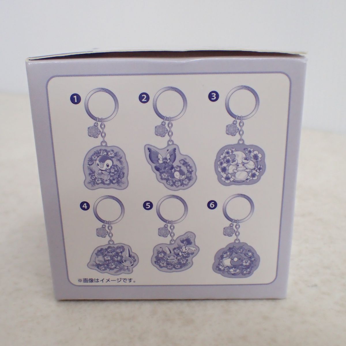 ポケモンセンター メタルキーリングコレクション Baby Blue Eyes BOX ６種セット ポケットモンスター 中身 タレントグッズ キーホルダー アクリルキーホルダー 