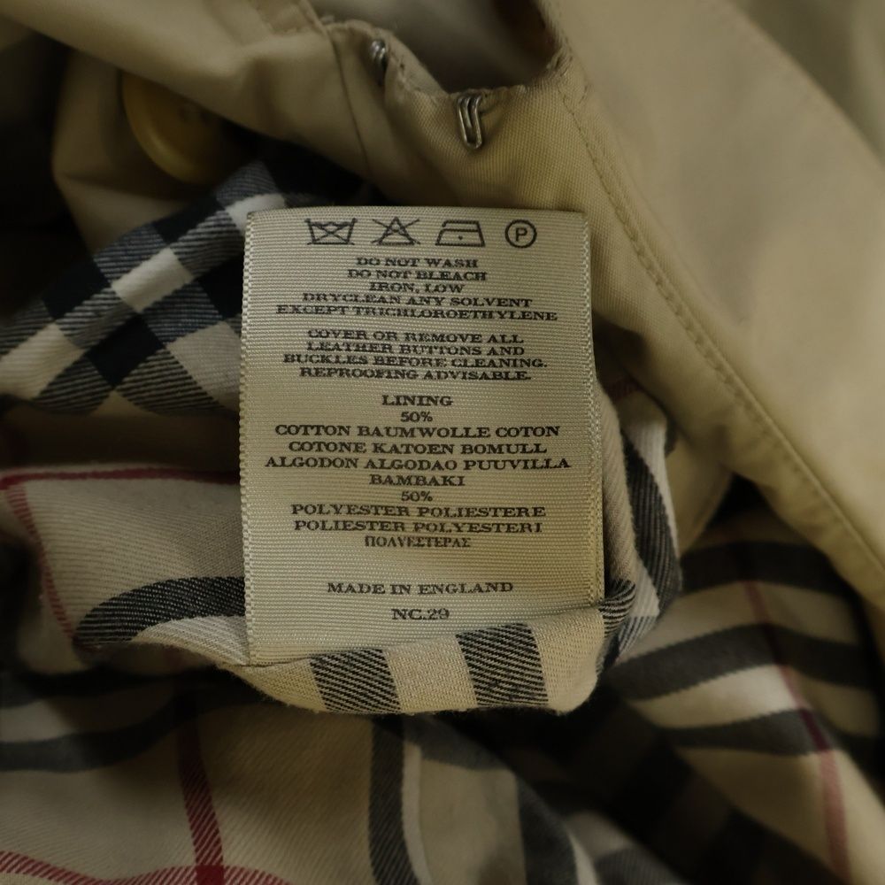 BURBERRY (バーバリー) トレンチコート ノバチェックライナー ベージュ