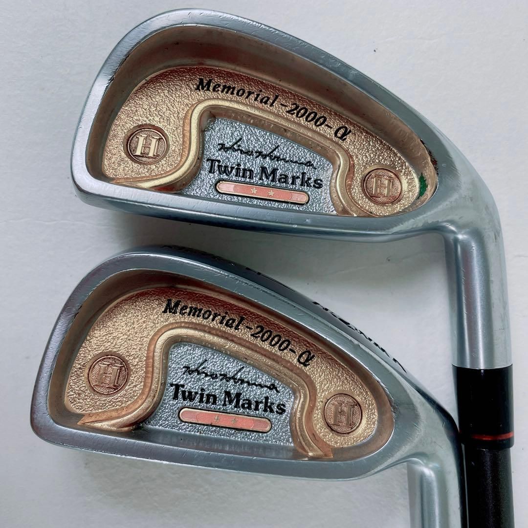 ホンマ アイアン ツインマークス メモリアル 2000-α R カーボン 2本