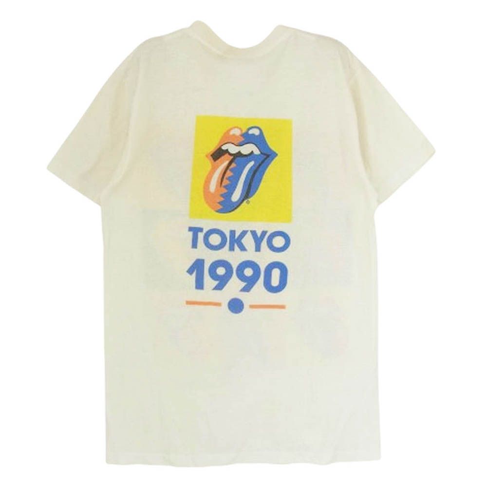 90s THE STONES ローリングストーンズ 1990 TOKYO バンド 半袖 Tシャツ