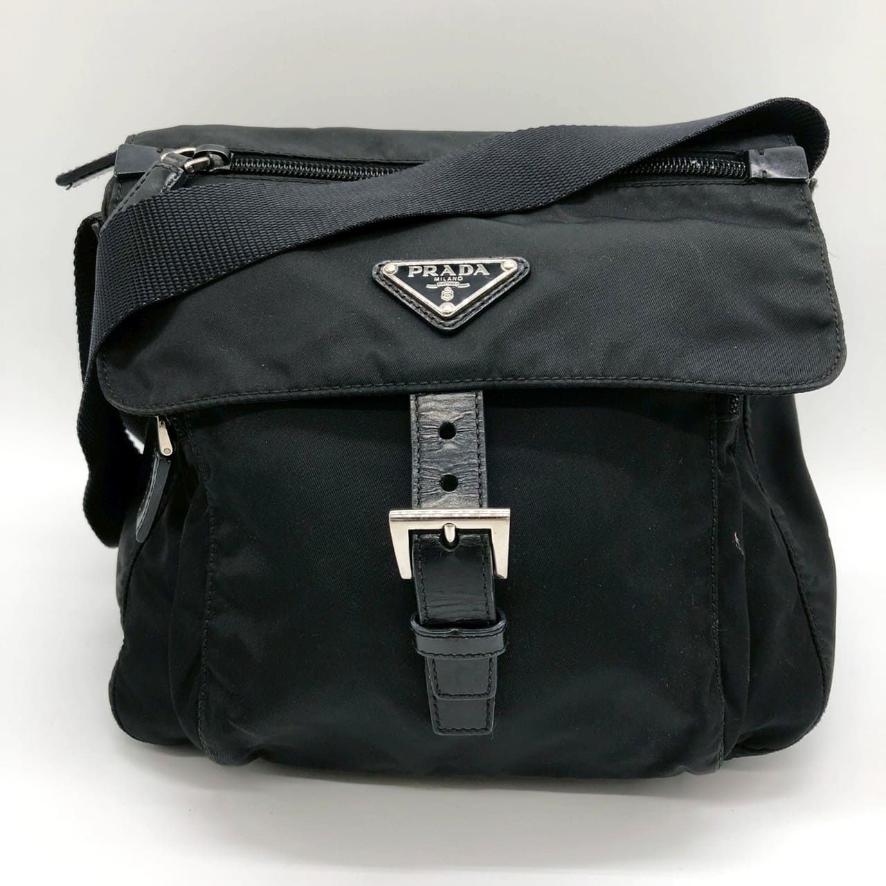 お値下げしました！】PRADA プラダ ショルダーバッグ ベルト ナイロン 