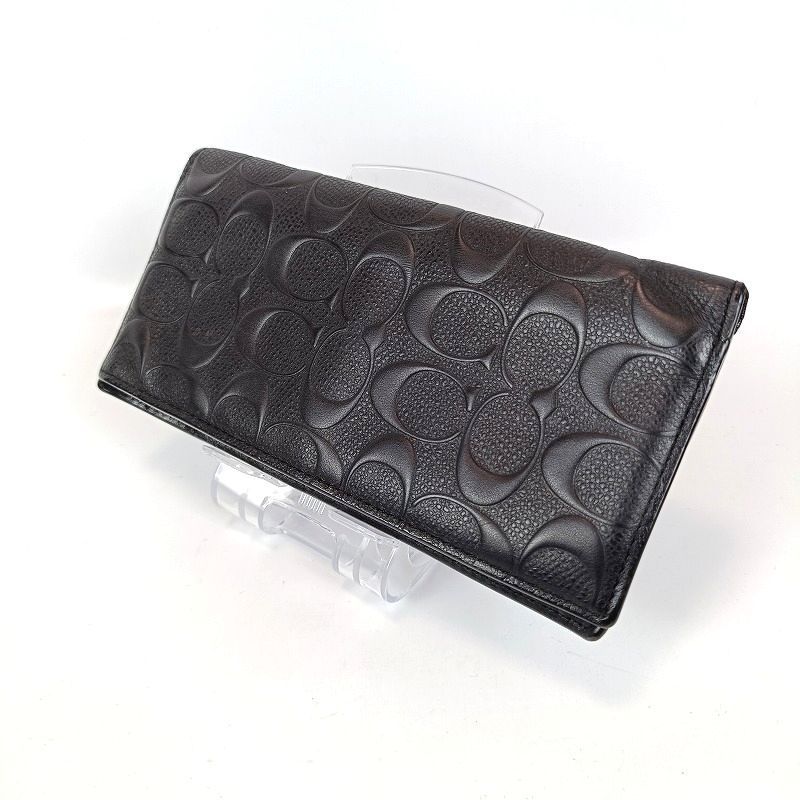 COACH ブラック長財布F53834アウトレット品 COACH - COACH長財布