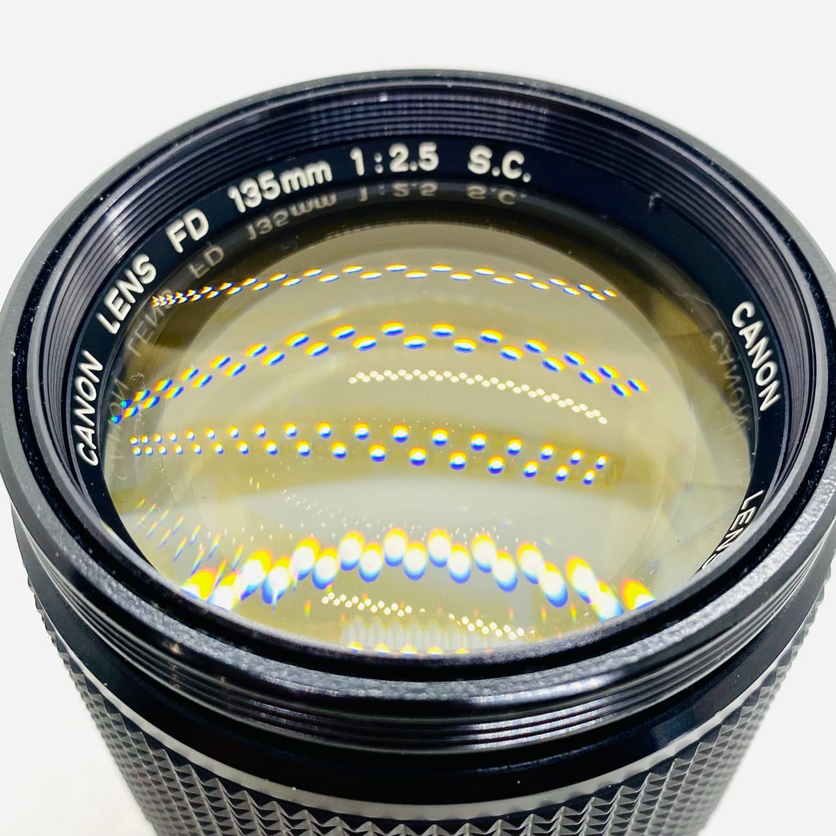 清掃済み♪ キヤノン Canon FD 135mm f2.5 S.C. 単焦点レンズ 中望遠