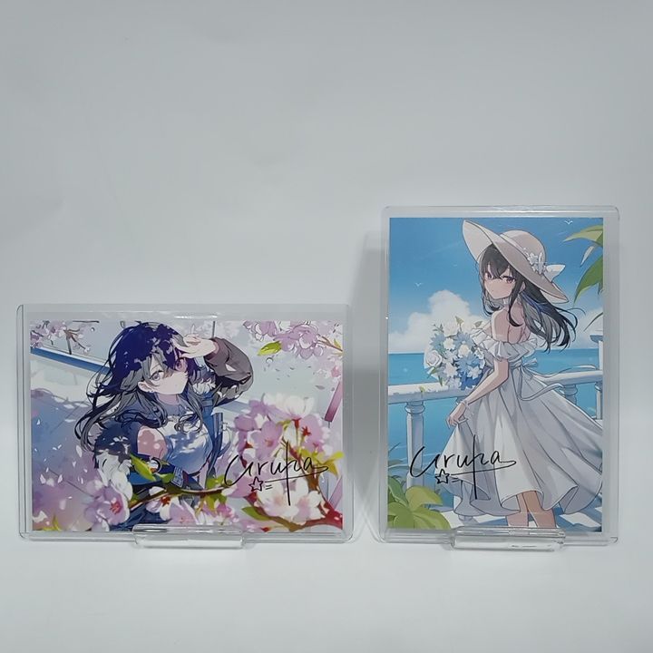 ぶいすぽ！ 一ノ瀬うるは複製箔押しサイン入りポストカード 2点セット