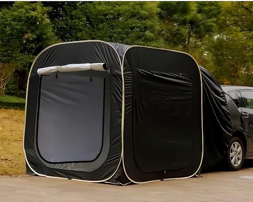 車載テールテント SUV車キャンプテント 200 x cm 3-4人使用 簡易テント 日よけ 防水 UV機能 簡単設営 収納に便利 リヤゲートタープ ポップアップ アウトドアキャンプ 地震 台風 防災グッズ 日本語説明書付きpo d 90 a 5 f 93