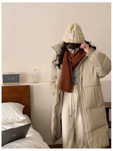 Vasarhely ロングコート レディース フード付き ダウン コート 防寒 厚手 ゆったり 無地 ベンチコート アウトドア 中綿コート 冬服 通勤 秋冬po 4 a 369704