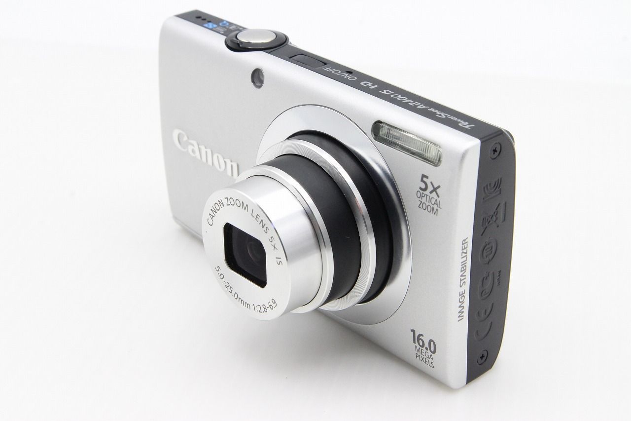 美品 Canon キヤノン PowerShot A2400 IS コンパクトデジタルカメラ