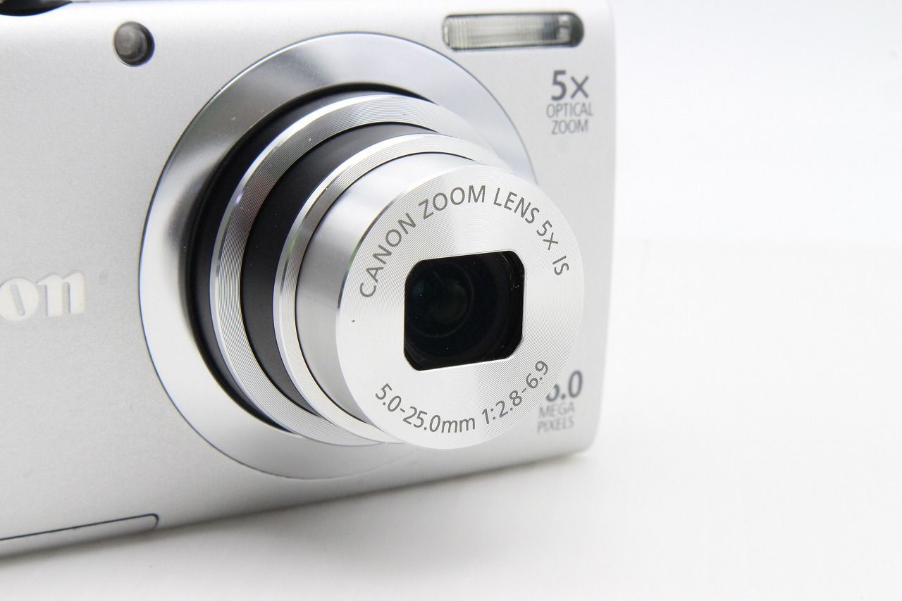 美品 Canon キヤノン PowerShot A2400 IS コンパクトデジタルカメラ