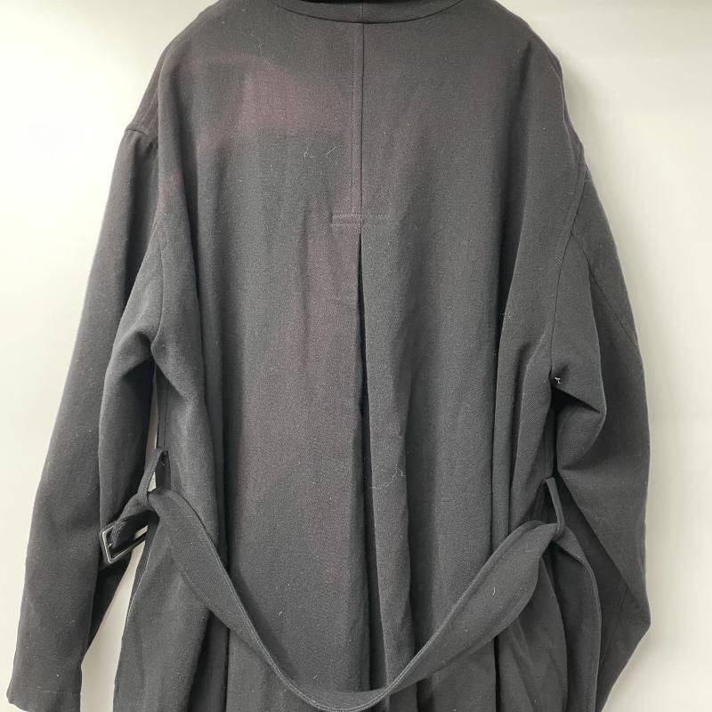 中古】00s Ys Yohji Yamamoto ハーフコート サイズ表記なし ブラック