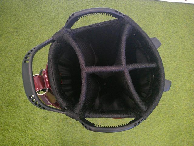 エナメルキャディバッグ