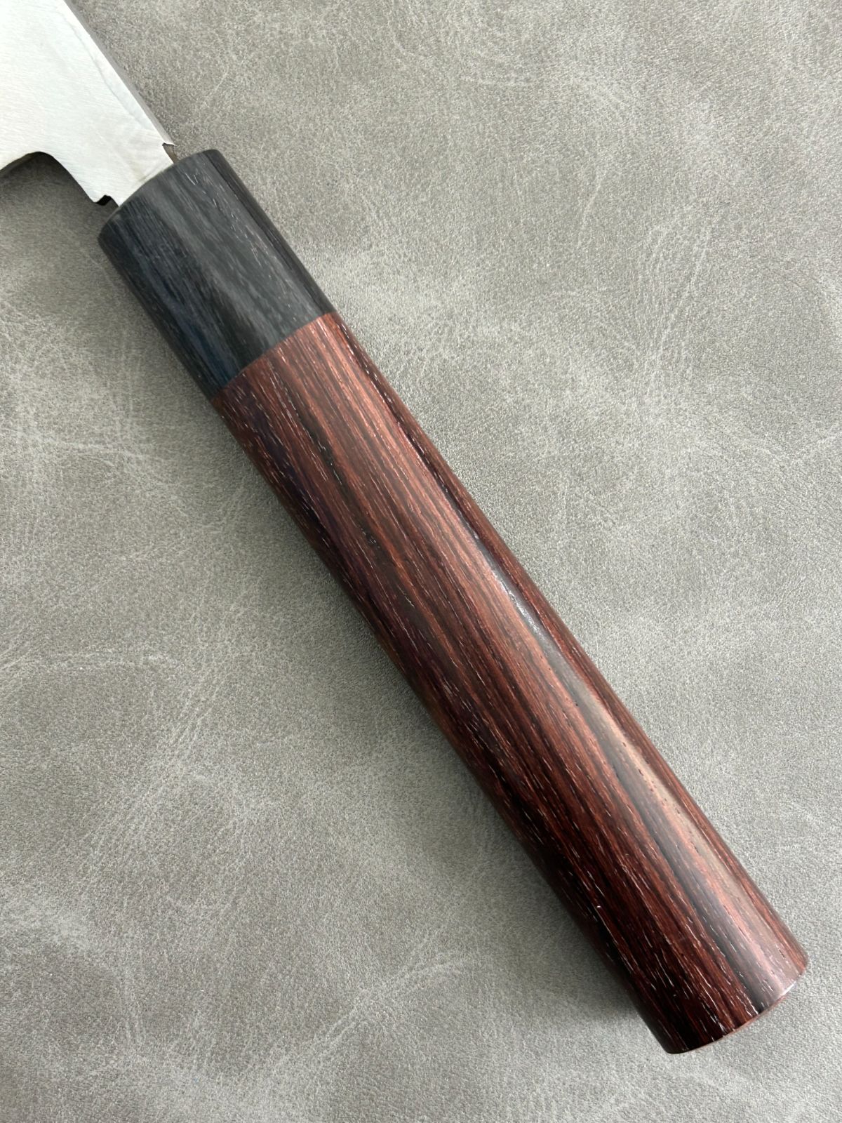 訳あり】 包丁 刺身包丁 柳刃包丁 安来鋼青紙2号 270mm 紫檀シノギ柄