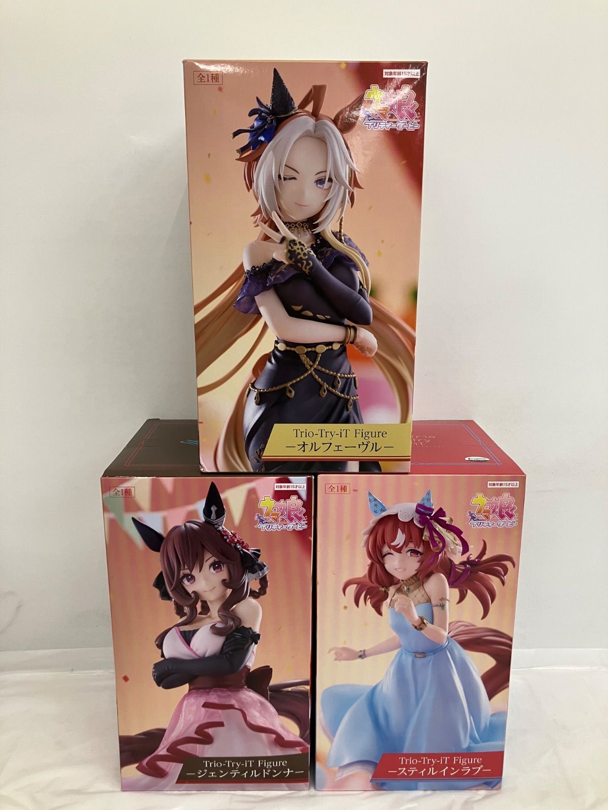未開封 ウマ娘 Trio-Try-iT Figure オルフェーヴル 他 3個セット