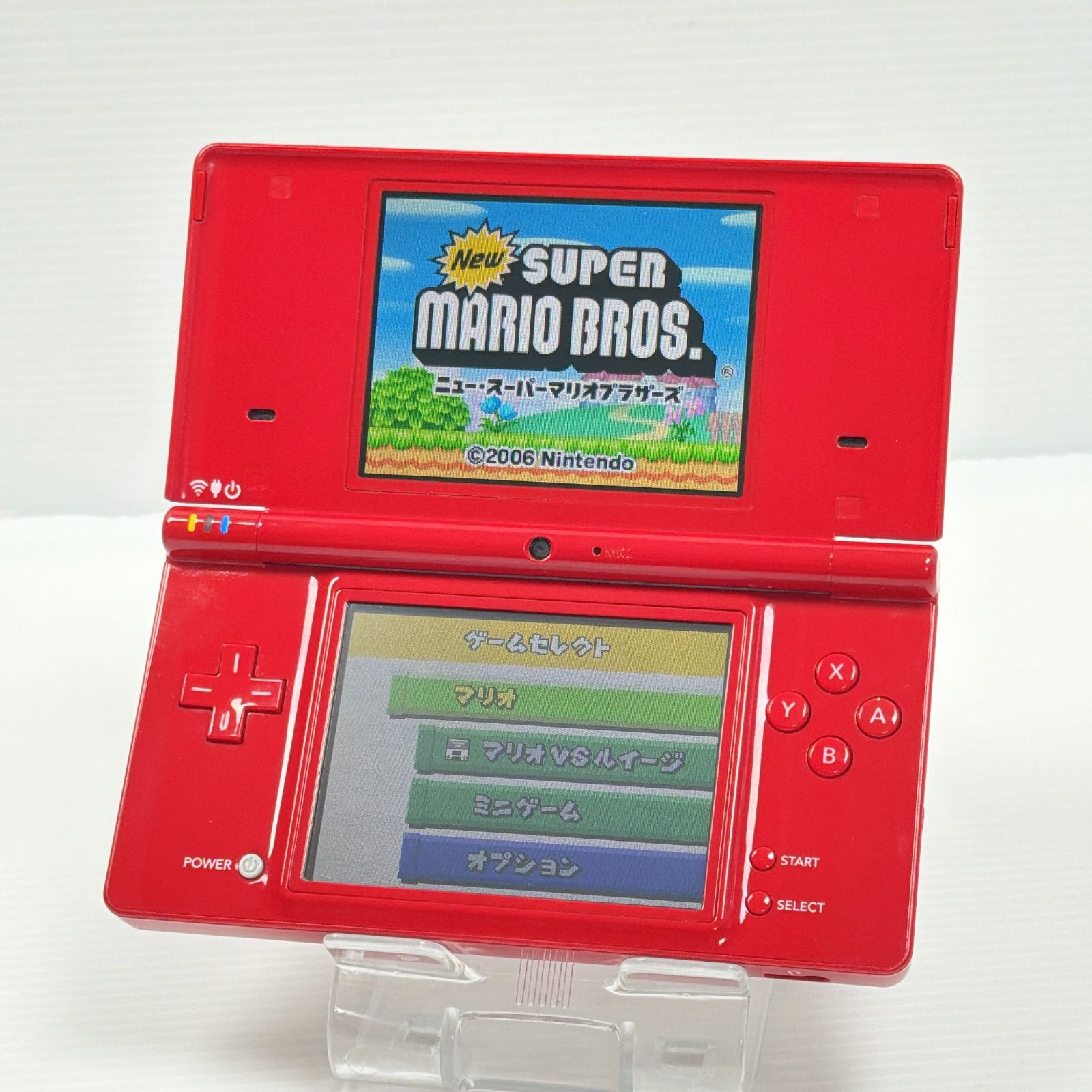 極美品 ニンテンドー DSi レッド 遊べるセット 動作確認済み 箱 説明書