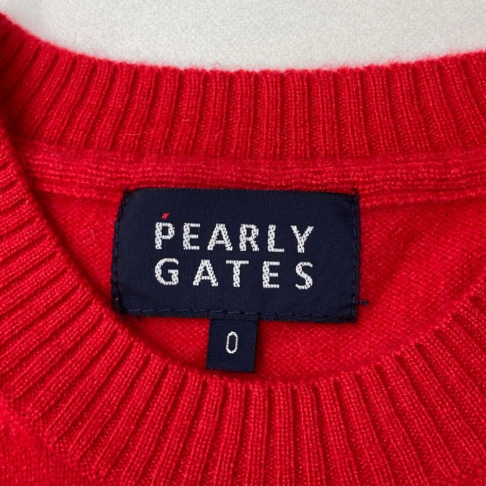 サイズ：0 PEARLY GATES パーリーゲイツ ニットセーター カシミヤ