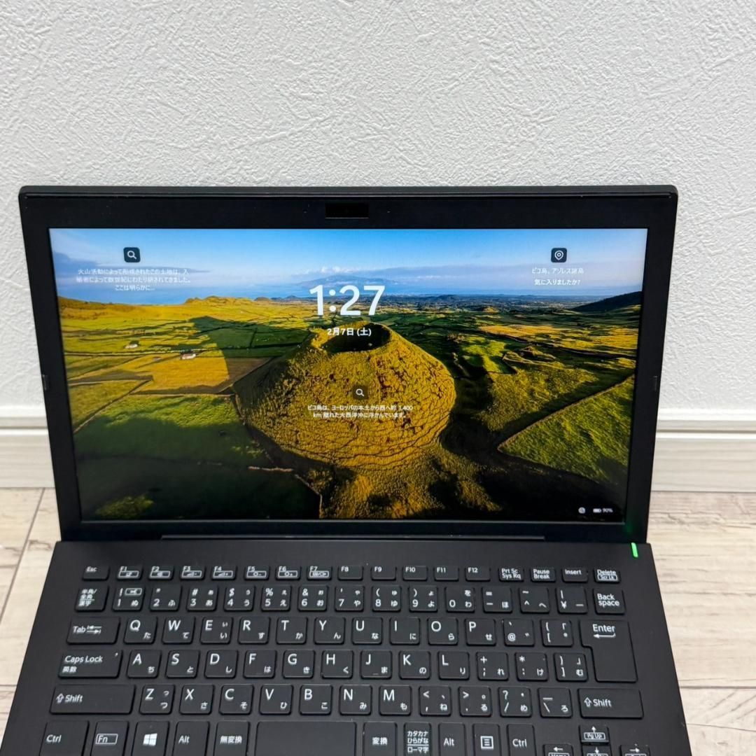 ⭐バッテリー良好⭐ 国産 VAIO Core i5 8GB SSD256GB Office付き 即納