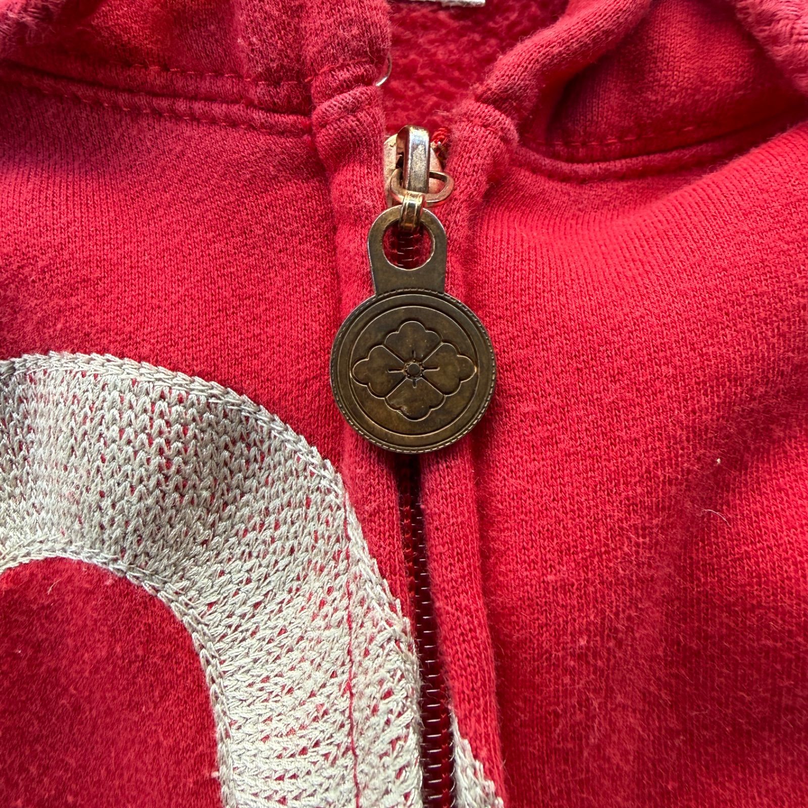 メンズ EVISU / かもめ zip hoodie エビス 肉厚ジップパーカー ビッグ 