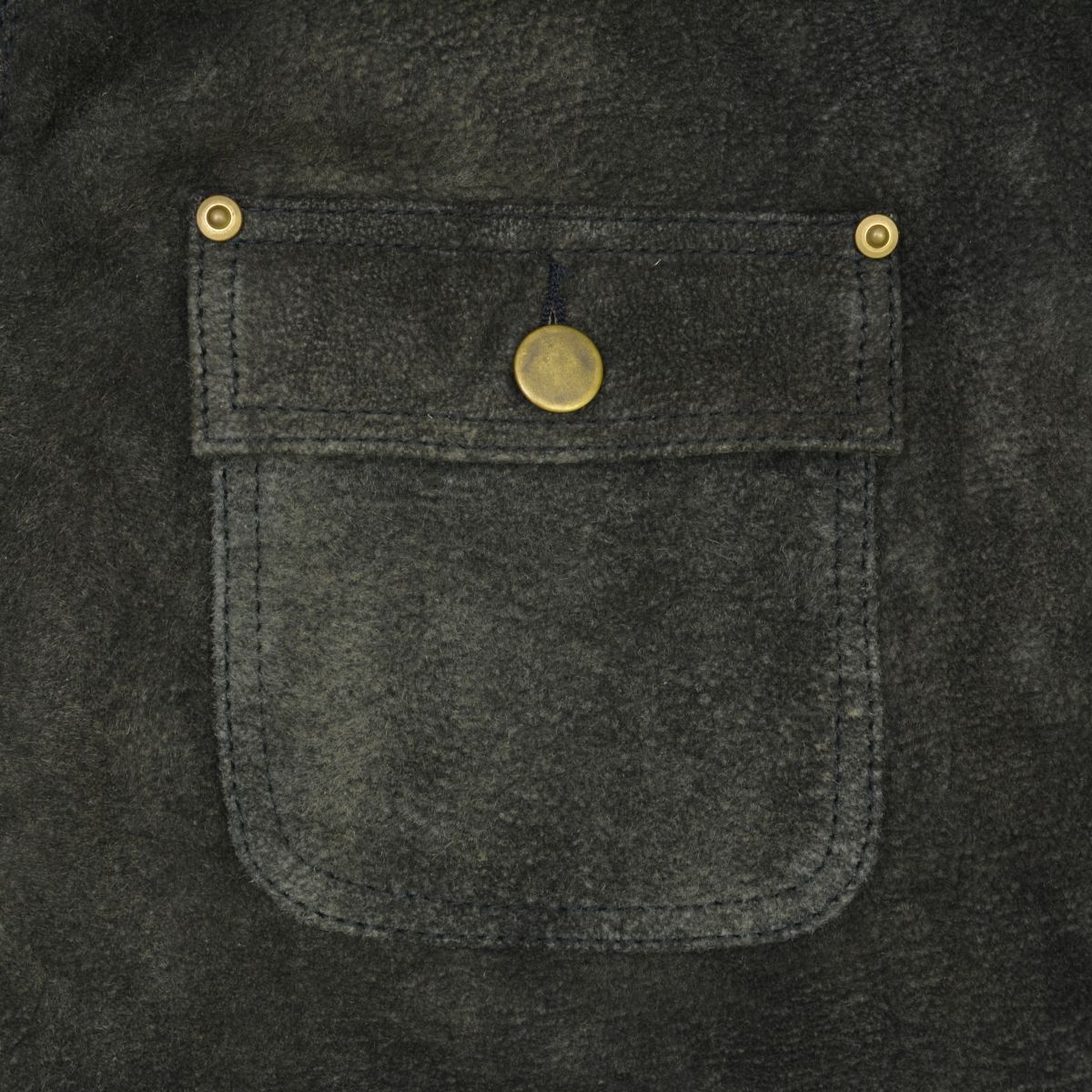 7×7/SEVENBYSEVEN】25AW 800-5225001 LEATHER MICHIGAN CHORE COAT 