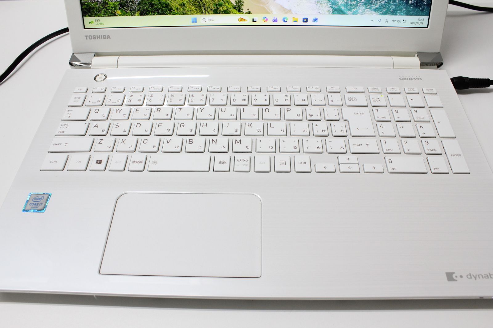 東芝〈dynabook T75/〉Intel Core i7/SSD512GB/メモリ8GB ⑤ dynabook