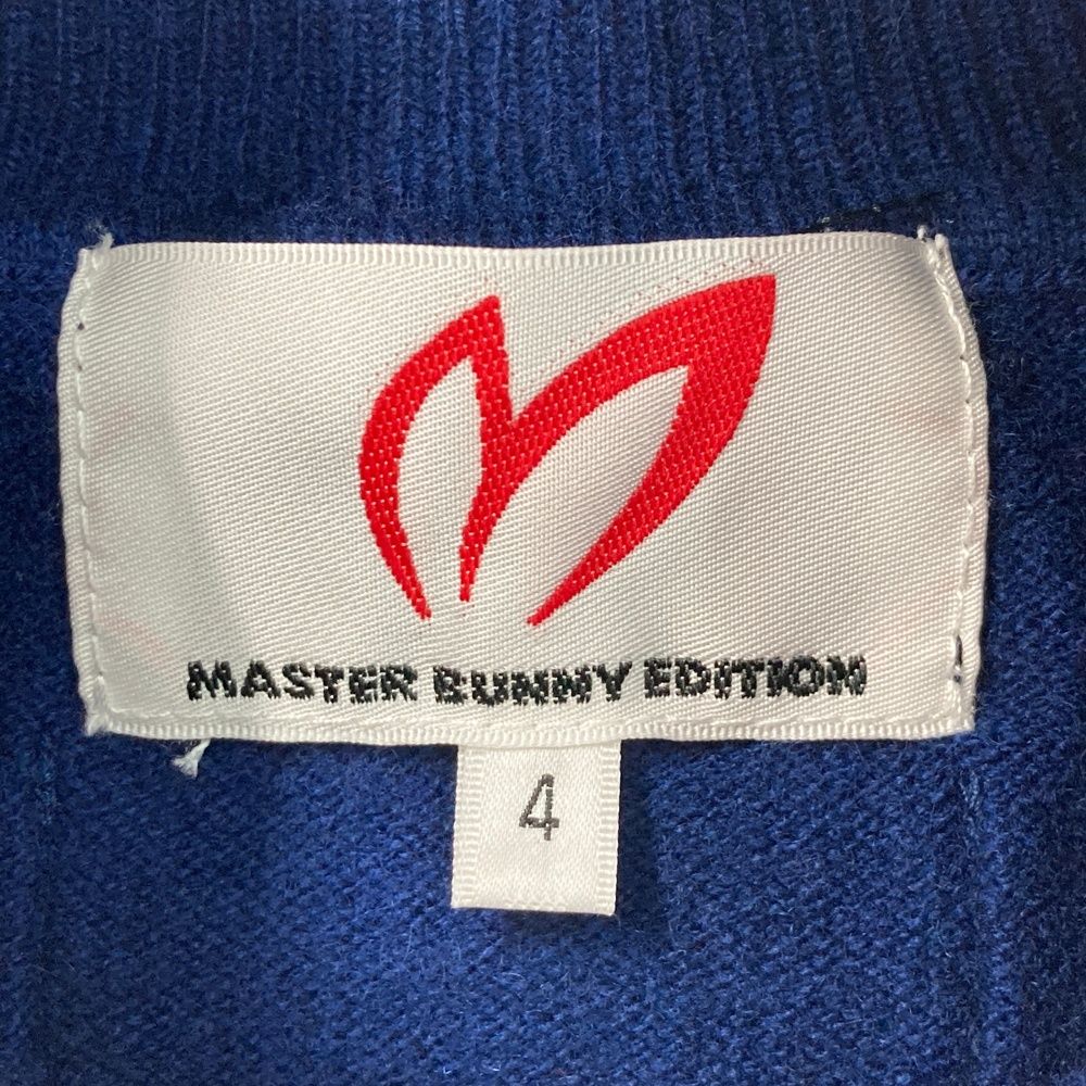サイズ：4 MASTER BUNNY EDITION マスターバニーエディション カシミア