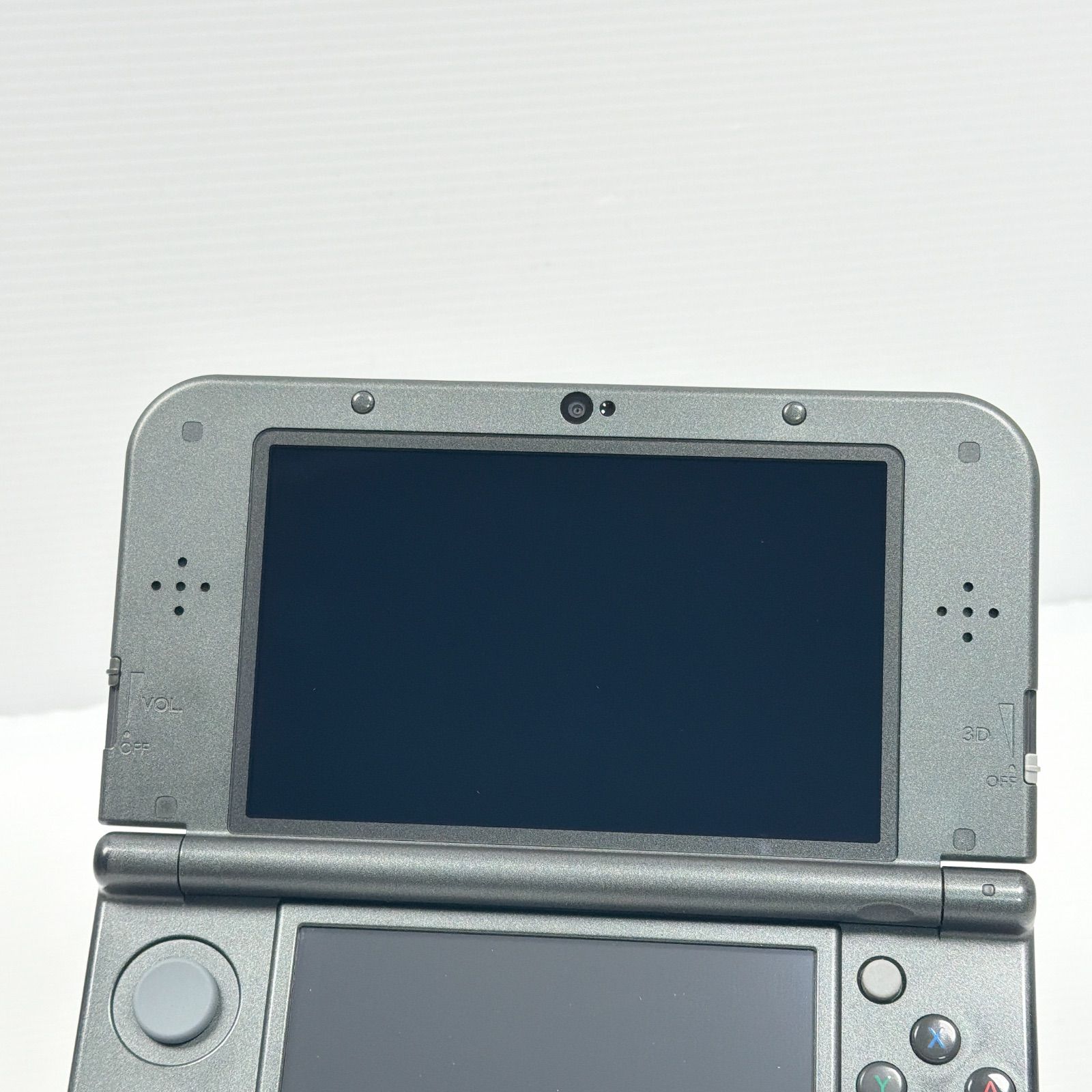 【510】 ニンテンドー 3DS LL ブラック 【液晶美品】 New ニンテンドー 3DSLL メタリックブラック 上画面IPS液晶 画面美品