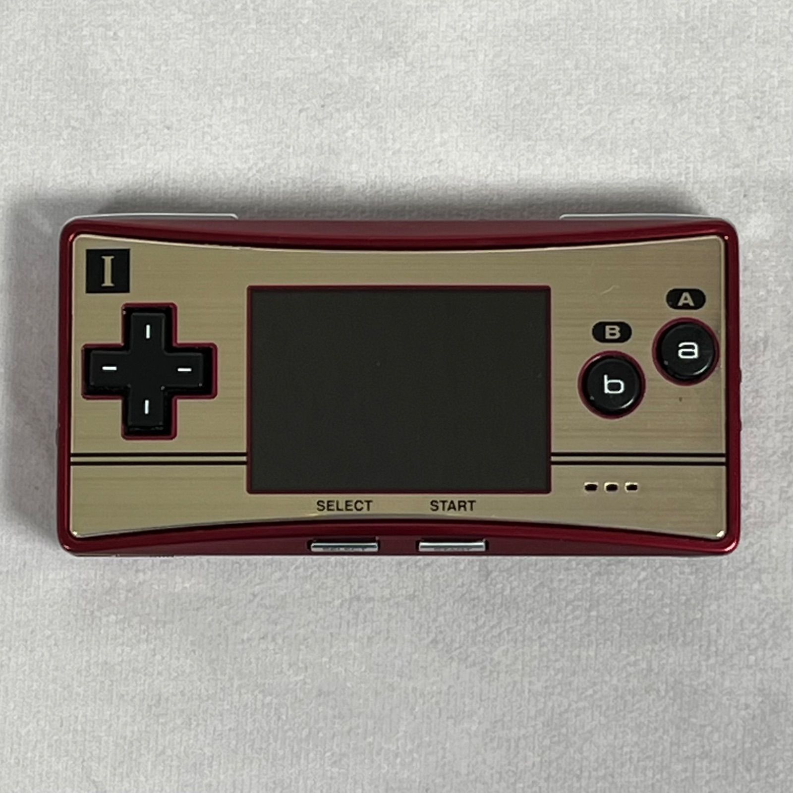 【管2602-53】Nintendo 任天堂 GAME BOY micro ハッピーマリオ 20th 20周年記念モデル OXY-001 本体のみ ゲームボーイミクロ 動作未確認
