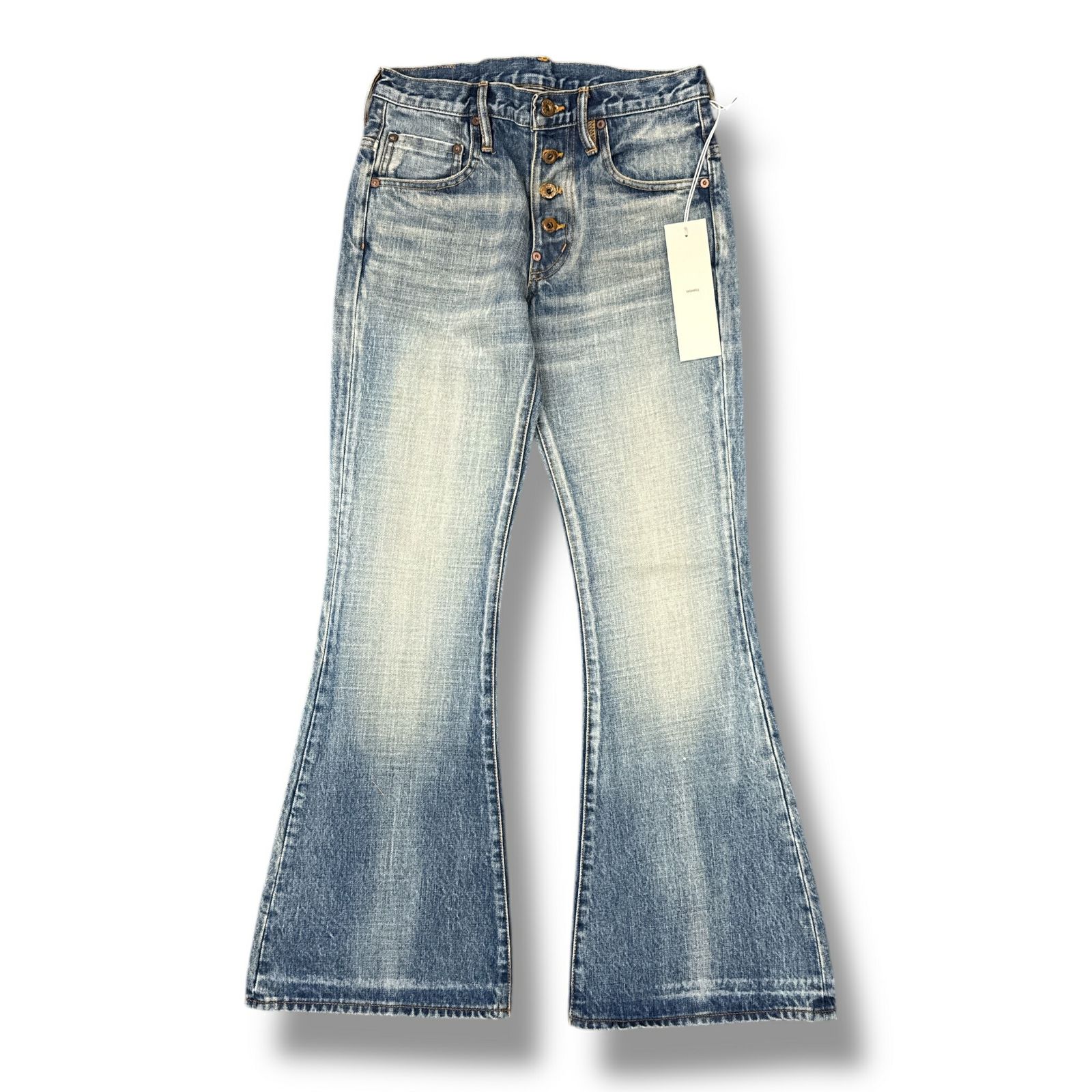 参考上代45100円 未使用 SUGARHILL 22SS Faded Bell Bottom Denim 