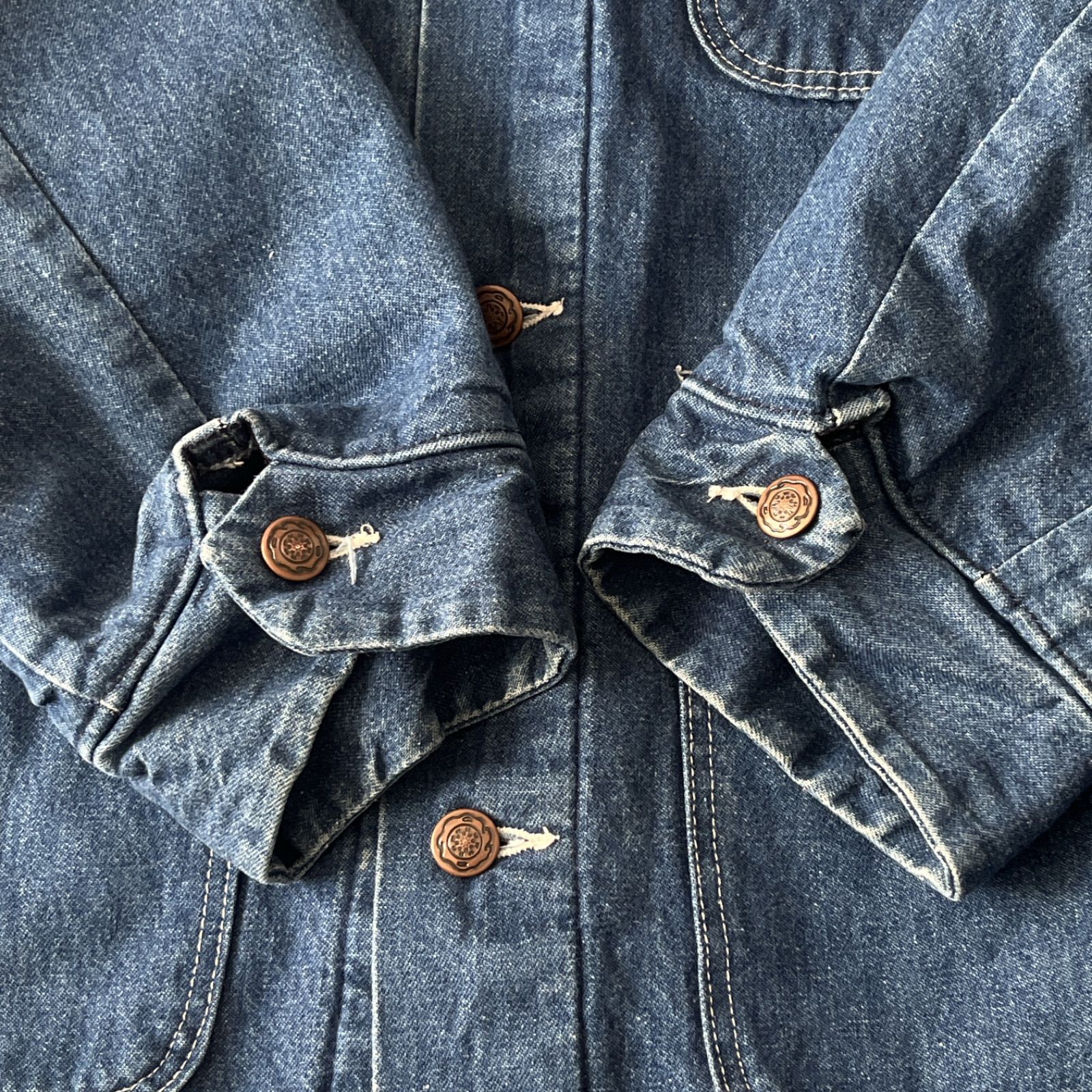 BIGBEN デニム カバーオール USA製 アメリカ製 80s ラングラー 裏