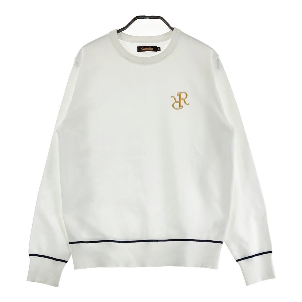 サイズ：M RESURRECTION レザレクション ニットセーター ホワイト系