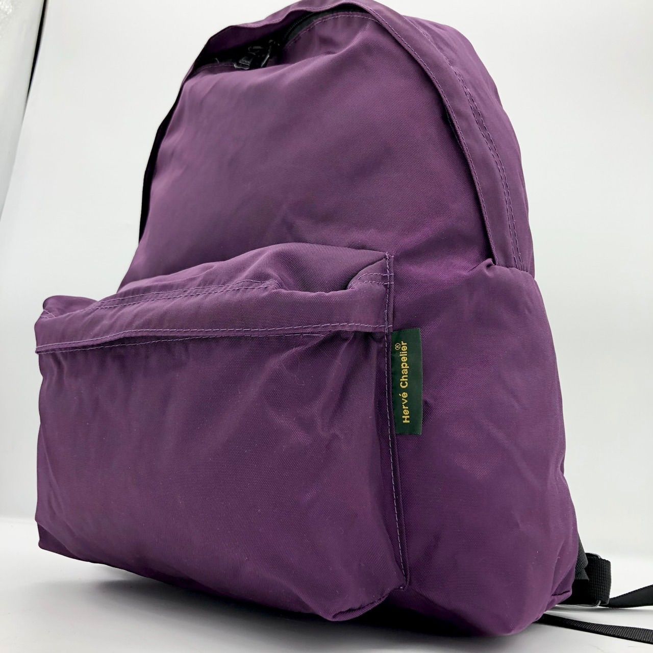 Herve Chapelier 978N デイパック 紫 プリュネル エルベシャプリエ 