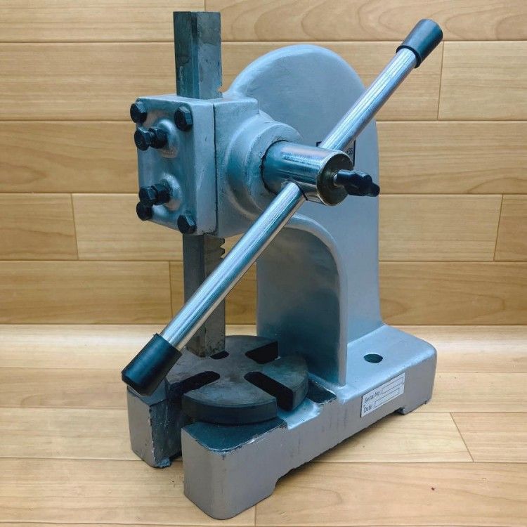 1トン アーバープレス 手動プレス加工機