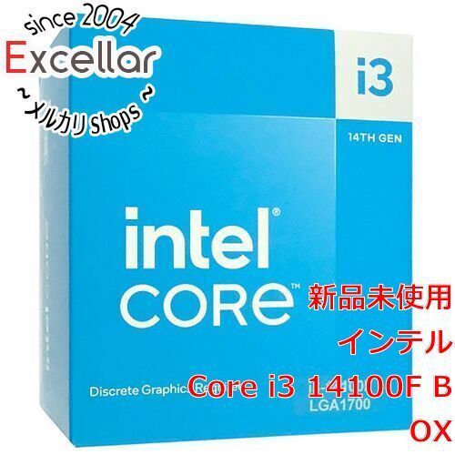 bn:16] Core i3 14100F 4.7GHz LGA1700 SRMX2 - メルカリ Intel Core i3-14100F 14世代 LGA1700