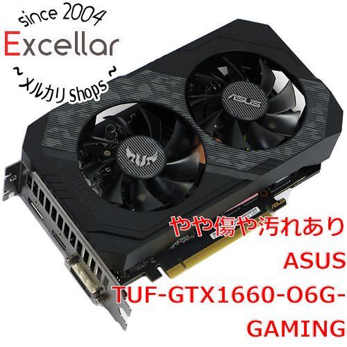 bn:0] ASUS製グラボ TUF-GTX1660-O6G-GAMING PCIExp 6GB - メルカリ