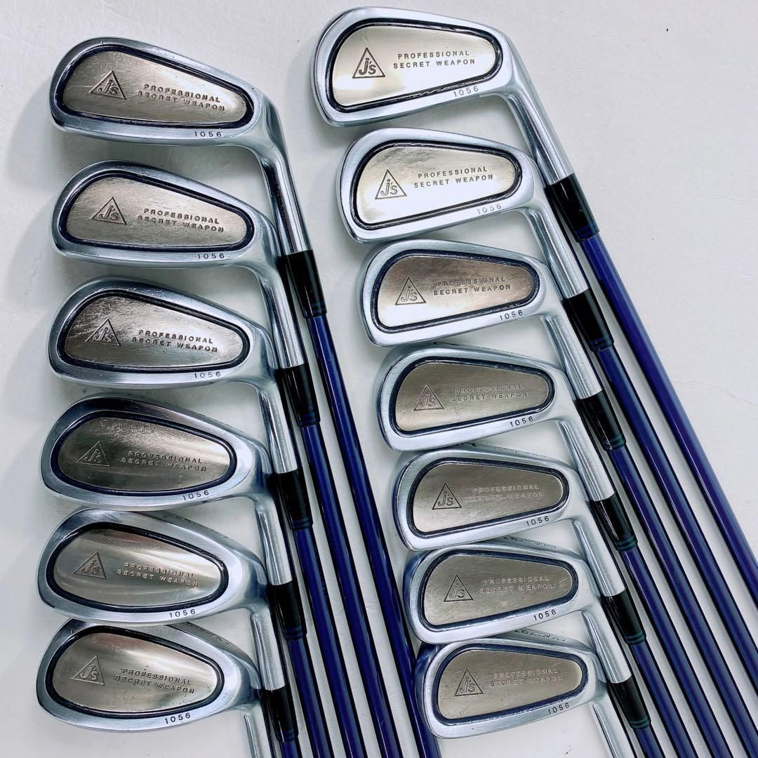 アイアン J's ウェポン S 1-S60° 13本 チタンマッスル 右利き カーボン